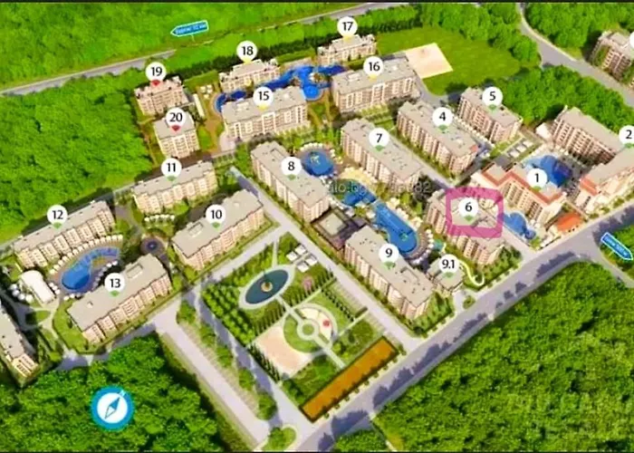 דירה Coliber Cascadas סאני ביץ'